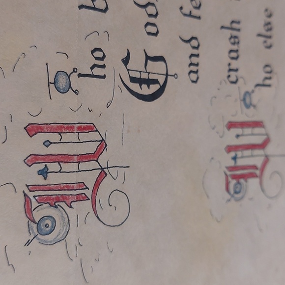 Handcrafted Art and Calligraphy Entitled "Because I Fly" - Picture 7 of 10